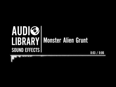 Monster Alien Grunt - Sound Effect