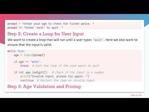 How to Get a Repeated Response from Users in Python