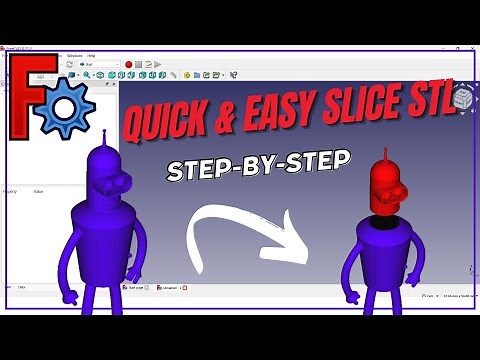 ✅How to Slice STL File in FreeCAD 🔗