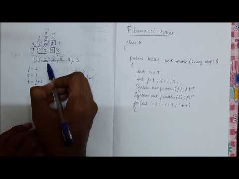 Java program to print Fibonacci Series | Java