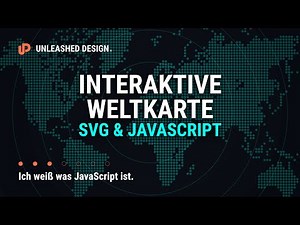 🗺️ SVG Weltkarte mit JavaScript einfach Interaktiv machen! 👍 [TUTORIAL]