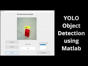 YOLO Object Detection using Matlab