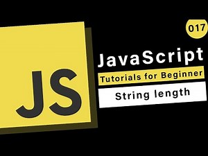 JavaScript Basics - String Length