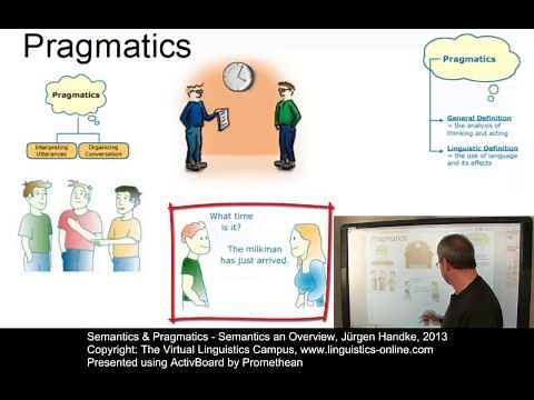 SEM101 - Semantics - An Overview