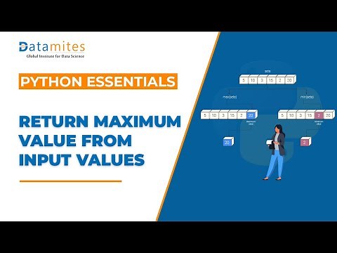 Find The Maximum value from the Input values | Python Tutorial