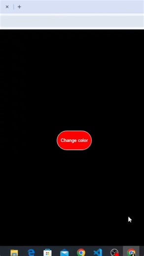 Create Button clicking and change the color randomly Using HTML CSS and JavaScript #codin