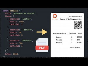 Genera PDFs en Angular con PDFMake Fácil y Rápido