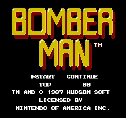 Bomberman (NES) - online game | RetroGames.cz
