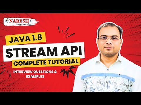 Java Stream API Complete Tutorial Interview Questions & Examples | Naresh IT