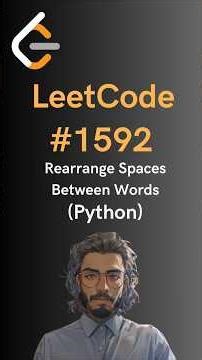 LeetCode#1592 Rearrange Spaces Between Words - Python