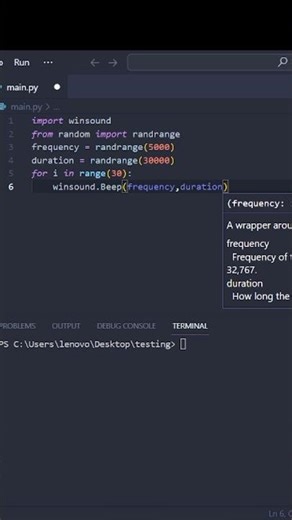 Prank your friend using python 😂💥 #coding