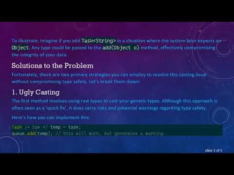 How to Cast Generic Type to Object in Java