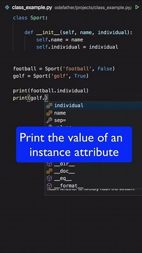 Python Class Init, Instances and Instance Attributes
