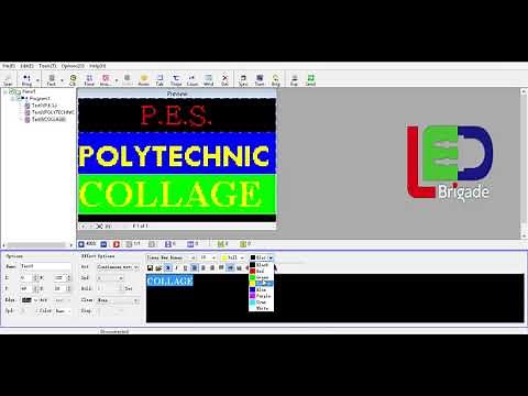 Power LED - Tutorial Programme & Settings