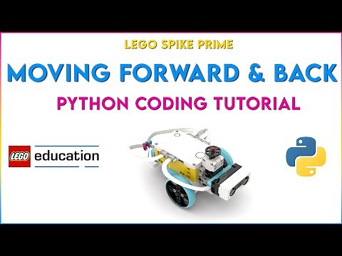 Lego Spike Prime - Moving Using Python Code Tutorial
