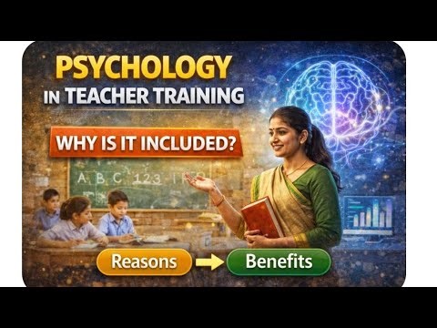 Psychology in Teacher Training | Reasons, Importance & Benefits