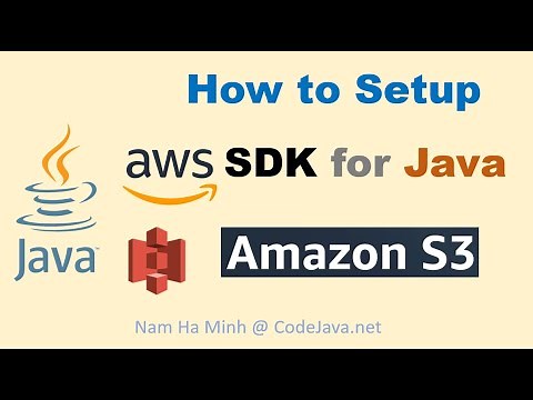 How to Setup AWS SDK for Java for Amazon S3