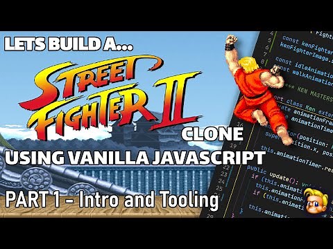 Coding a Street Fighter game | JavaScript, HTML Canvas | Intro and Tooling (Part 1)