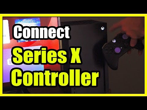 How to Connect your Xbox Series X Controller to the Xbox (Sync & Pair Tutorial)