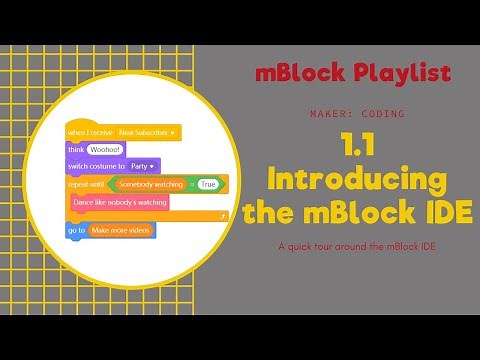 1.1 Coding with mBlock