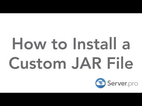 How to Install a Custom JAR File - Minecraft Java (Premium)