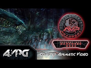 Alien vs. Predator: Descent Into Darkness - Coaster Animatic Video