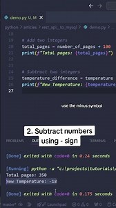 Use the integer data type in Python to run numerical calculations with whole numbers #dataanalytics