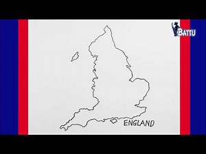 How to Draw Map of the - United Kingdom/UK
