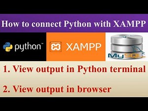 How to connect Python with MySQL database?