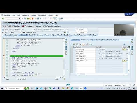 47 - Module Pool Programming - Table Control With Wizard - Line Selectability Part7
