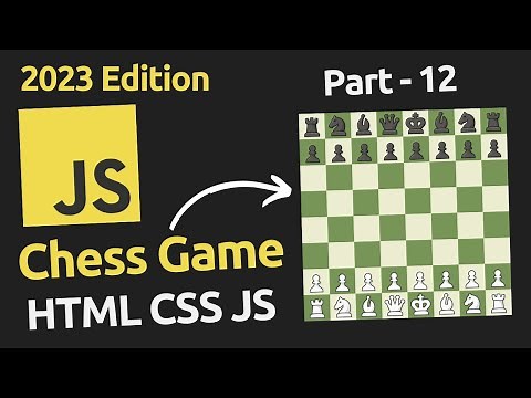 Create Chess with HTML, CSS & Javascript | Part-12 | Javascript Project Hindi Tutorial #javascript
