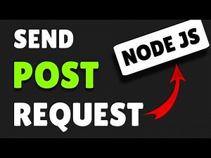 How to Make Post Request in Node Js using Axios app.post method | how to make post request in nodejs