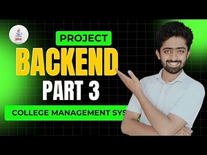 Backend Development of College Management Project | Backend web development | Java Backend