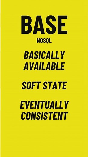 SQL vs. NoSQL in 30 Seconds