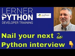 Ace Python Interviews — Start here!