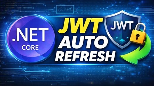 ASP.NET Core MVC Secure API Calls | JWT + HttpClientFactory + Automatic Refresh Tokens | Rahul Pandey
