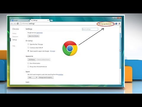 How to allow pop-ups in Google™ Chrome