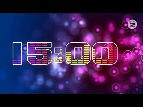 15 Minute Timer ⏰ Colorful Dance Countdown – 15 Min Music Timer | McZerrill FX