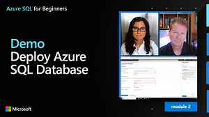 Demo: Deploy Azure SQL Database (14 of 61)