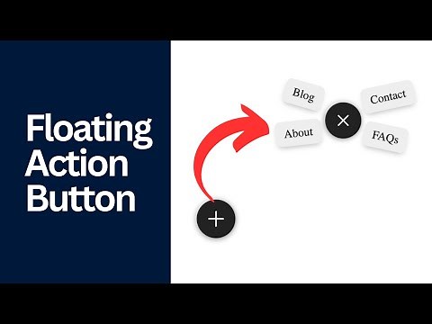 Create an Eye-Catching Floating Button with HTML, CSS & JavaScript