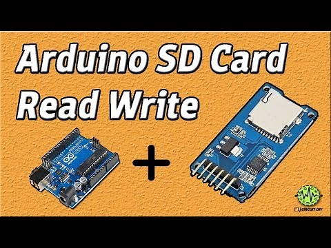 Arduino SD card read and write | Arduino SD Card | Arduino SD Card Tutorial