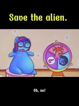 Save the alien | Witty Cartoons