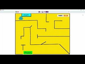 The maze game (pictoblox)