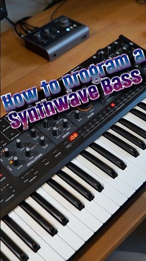 How to Create a Synthwave Bass on the Sequential Take 5!