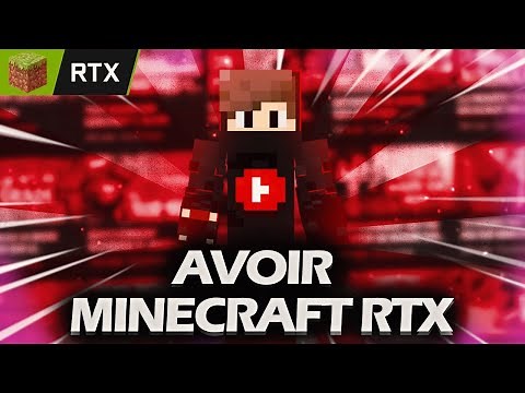 Comment Avoir La RtX Sur Minecraft Java Et Minecraft bedrock ( Pc , Androïde, Ios… )