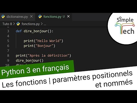 Learn Python - 8. Functions | Positional Parameters and Named Parameters