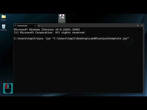 How To Run A Jar File Windows 11 With Console Input and Output