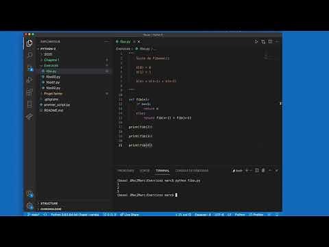 La suite de Fibonacci en Python et une fonction récursive