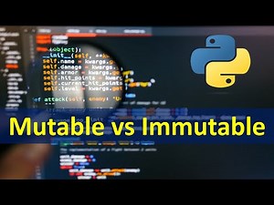 Python: Mutable vs Immutable objects