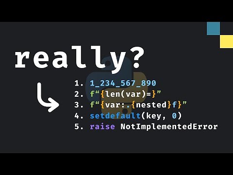 5 Simple Tips & Tricks for Python devs